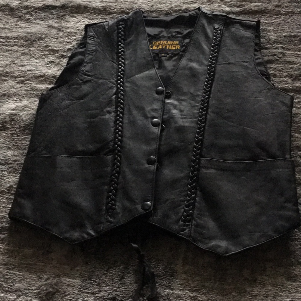 Leather Vest